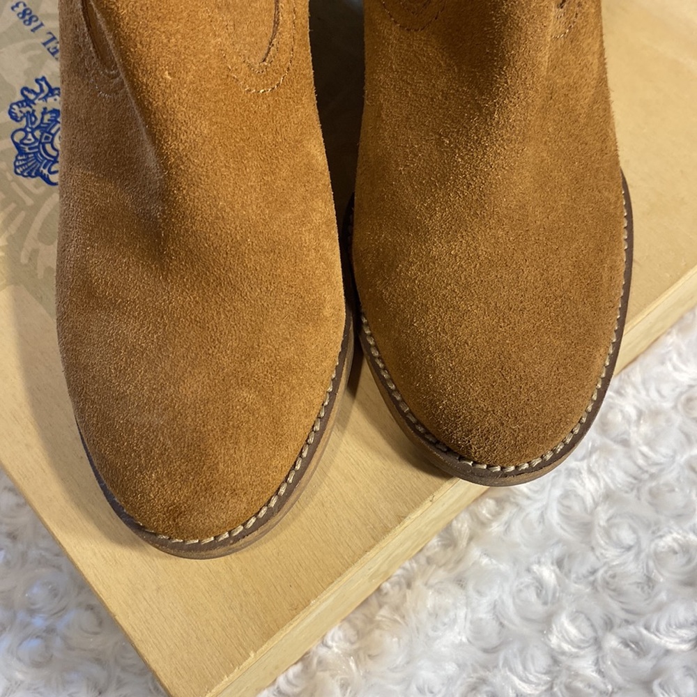 Blondo wedge heeled suede boots Waterproof- size 7.5 beautiful condition! - Picture 4 of 9